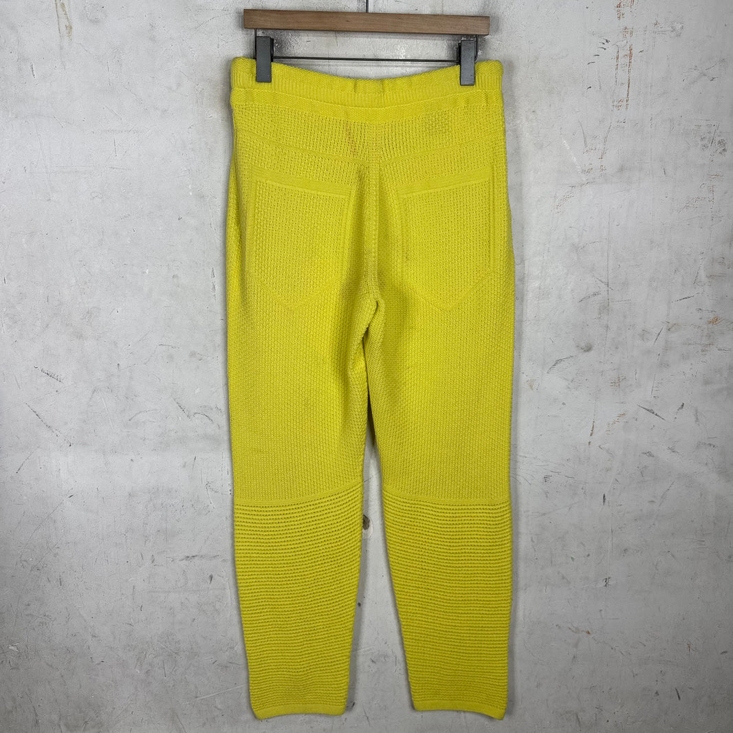 Issey Miyake Sample Yellow Knitted Pants