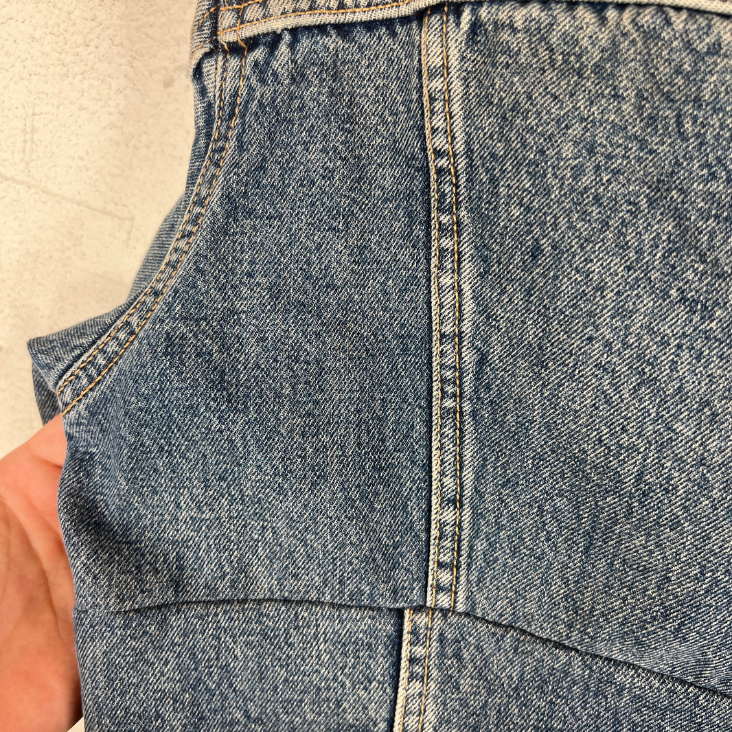 Vetements Levis Rebuilt Cropped Denim Jacket