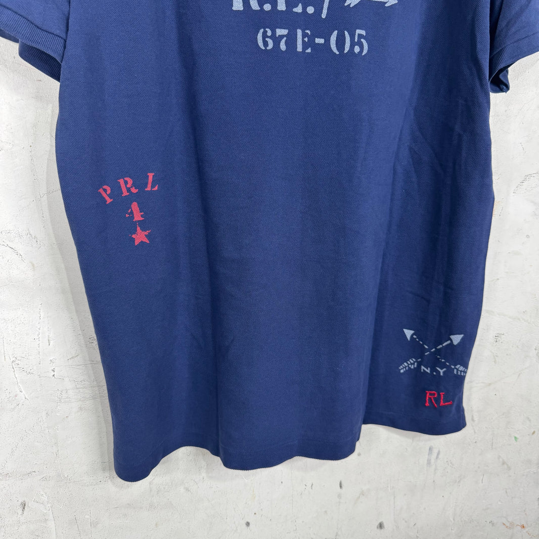 Ralph Lauren Patchwork Stencil 67 Big Pony Polo