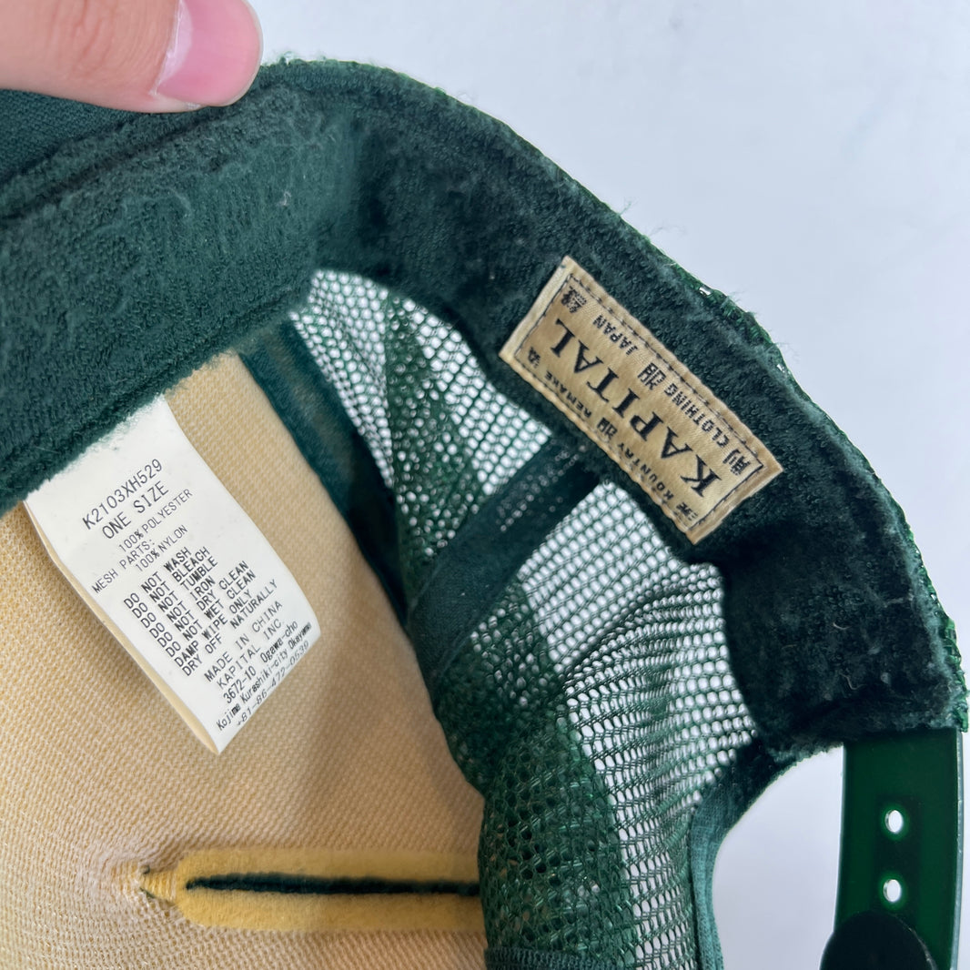 Kapital Washing Denim Trucker Hat