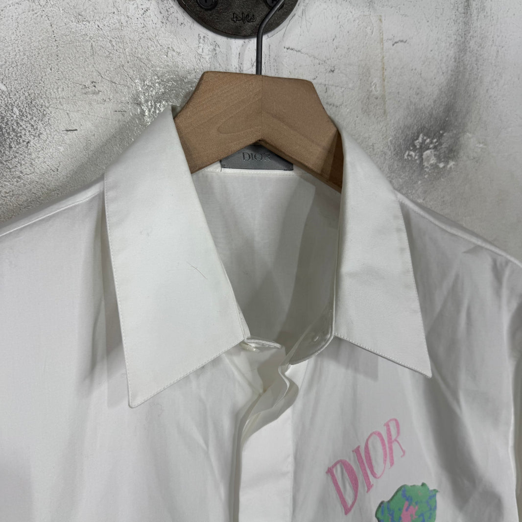 Dior Alex Foxton Flower LS Shirt