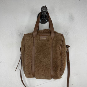 Balenciaga Shearling Bazar Mini Bag