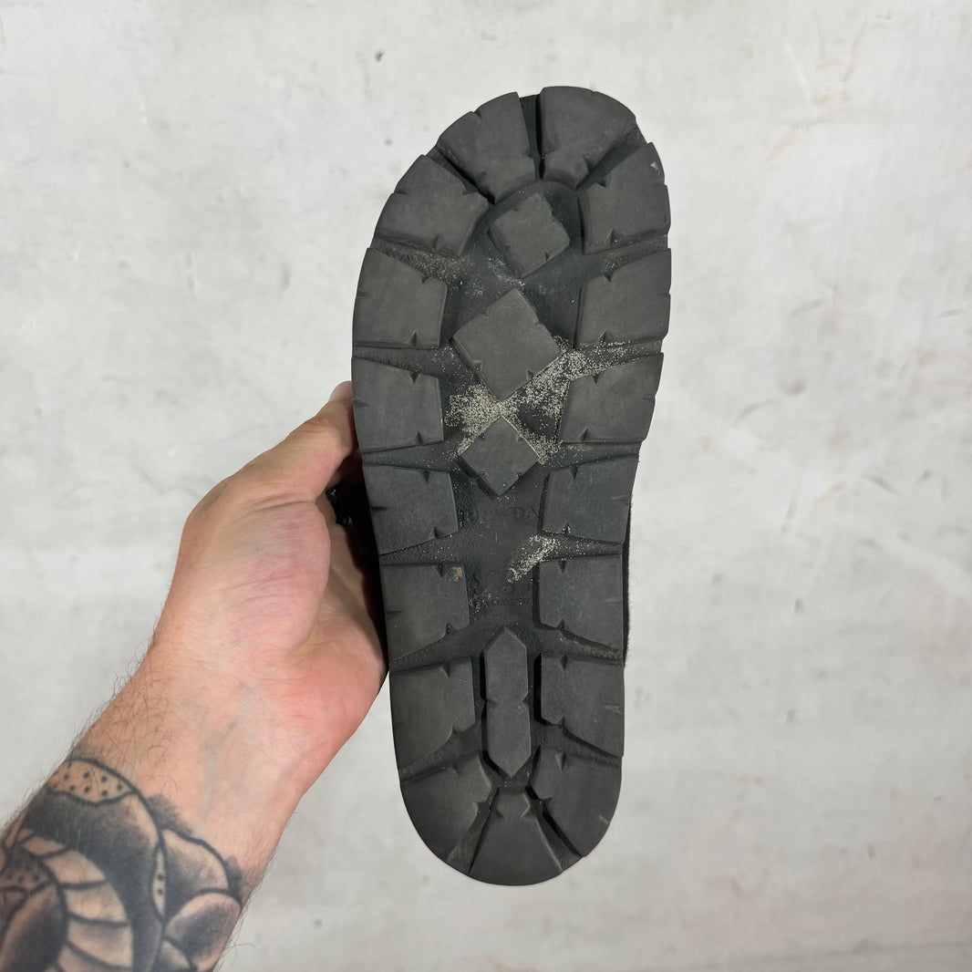 Prada Straped Logo Sandals