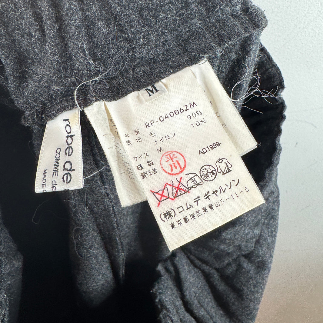 CDG Robe De Chambre Gray Trousers