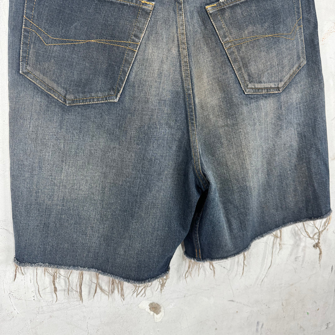 Balenciaga Indigo Skater Jorts Sample