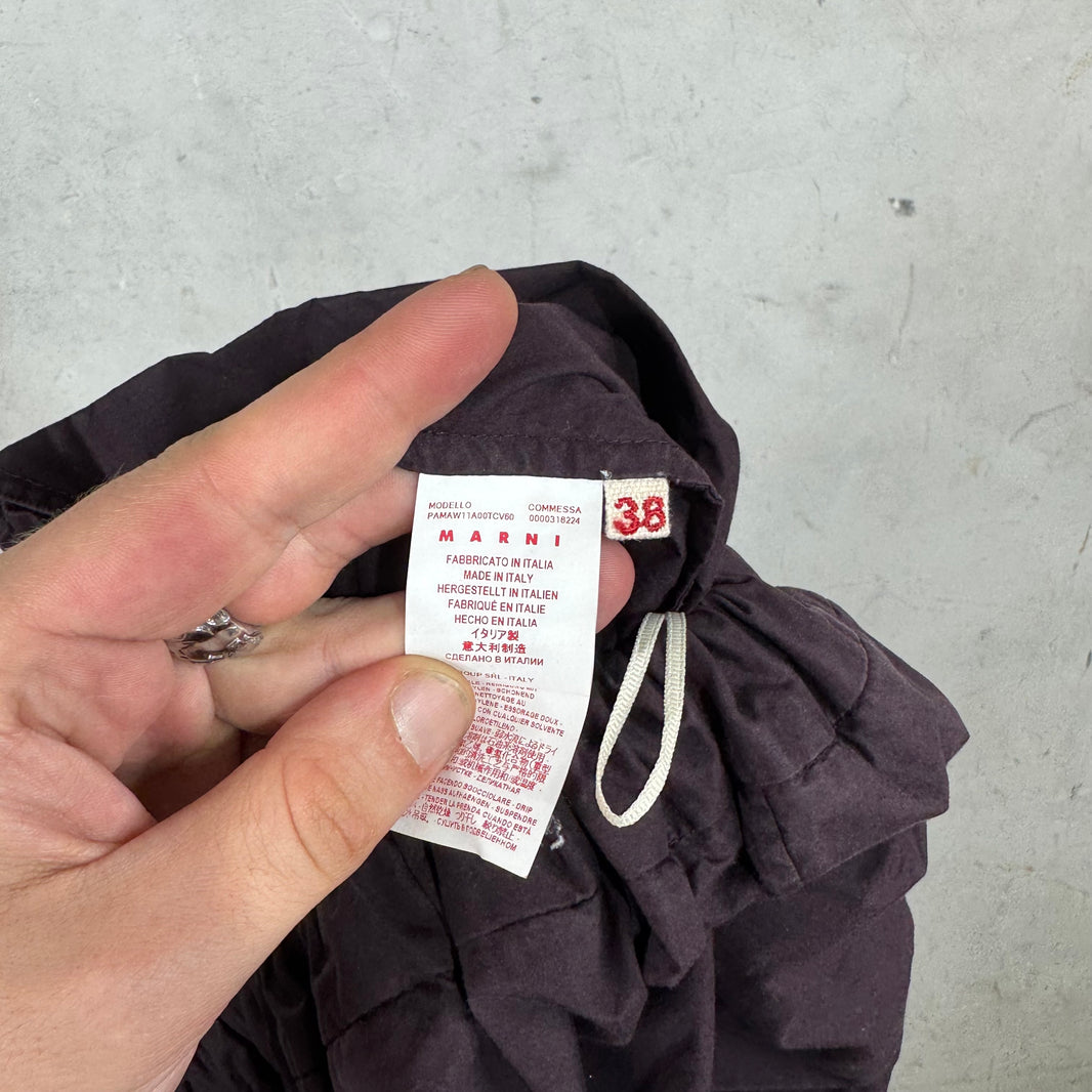 Marni Purple Parachute Pants