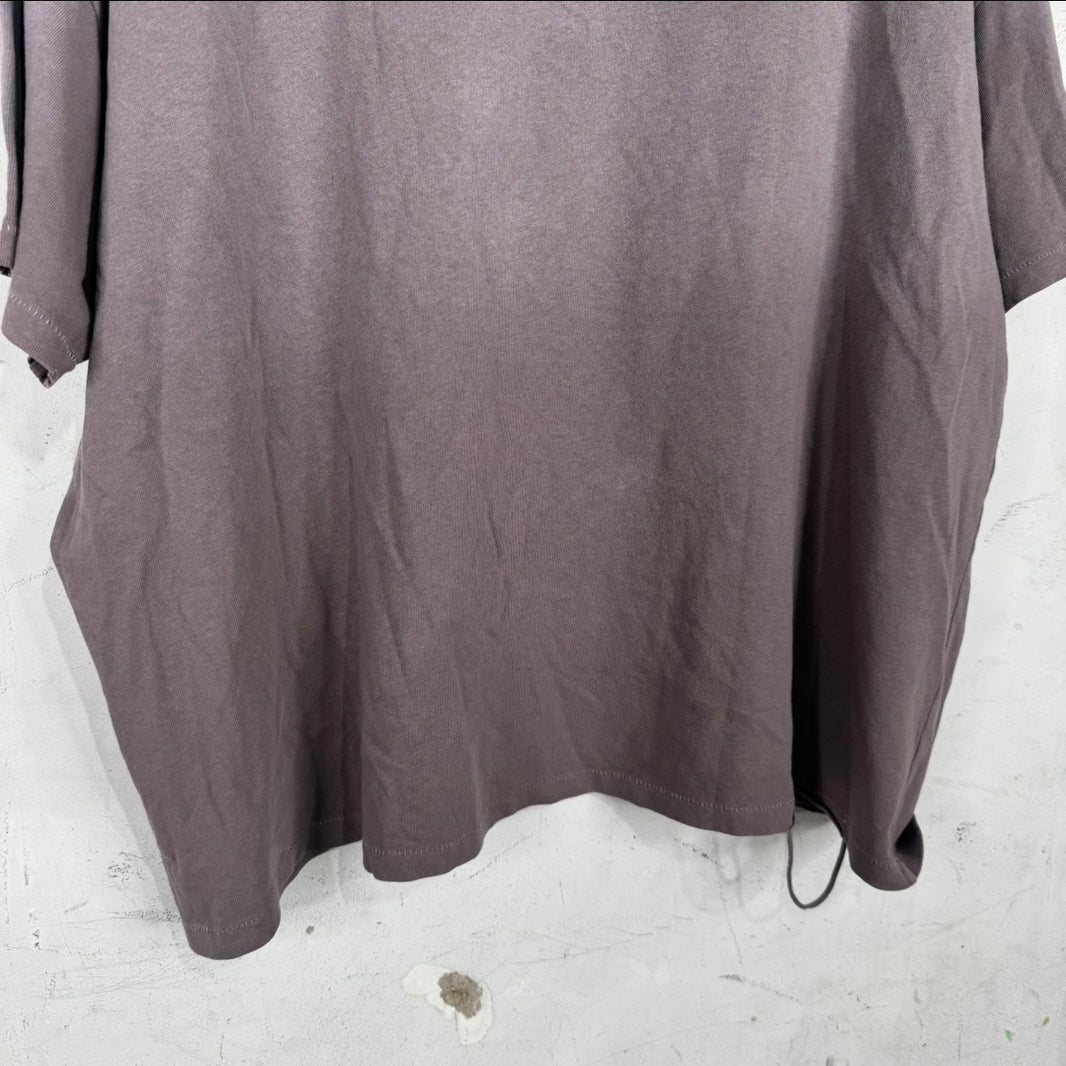 Paly Mauve Beaded Logo Painted T-Shirt