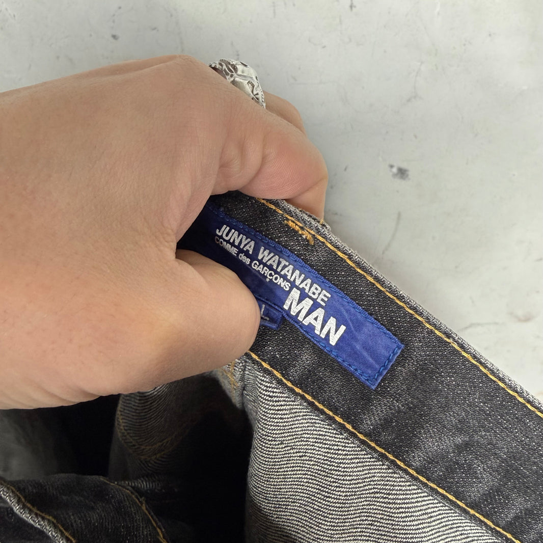 CDG Junya Patchwork Jeans Black