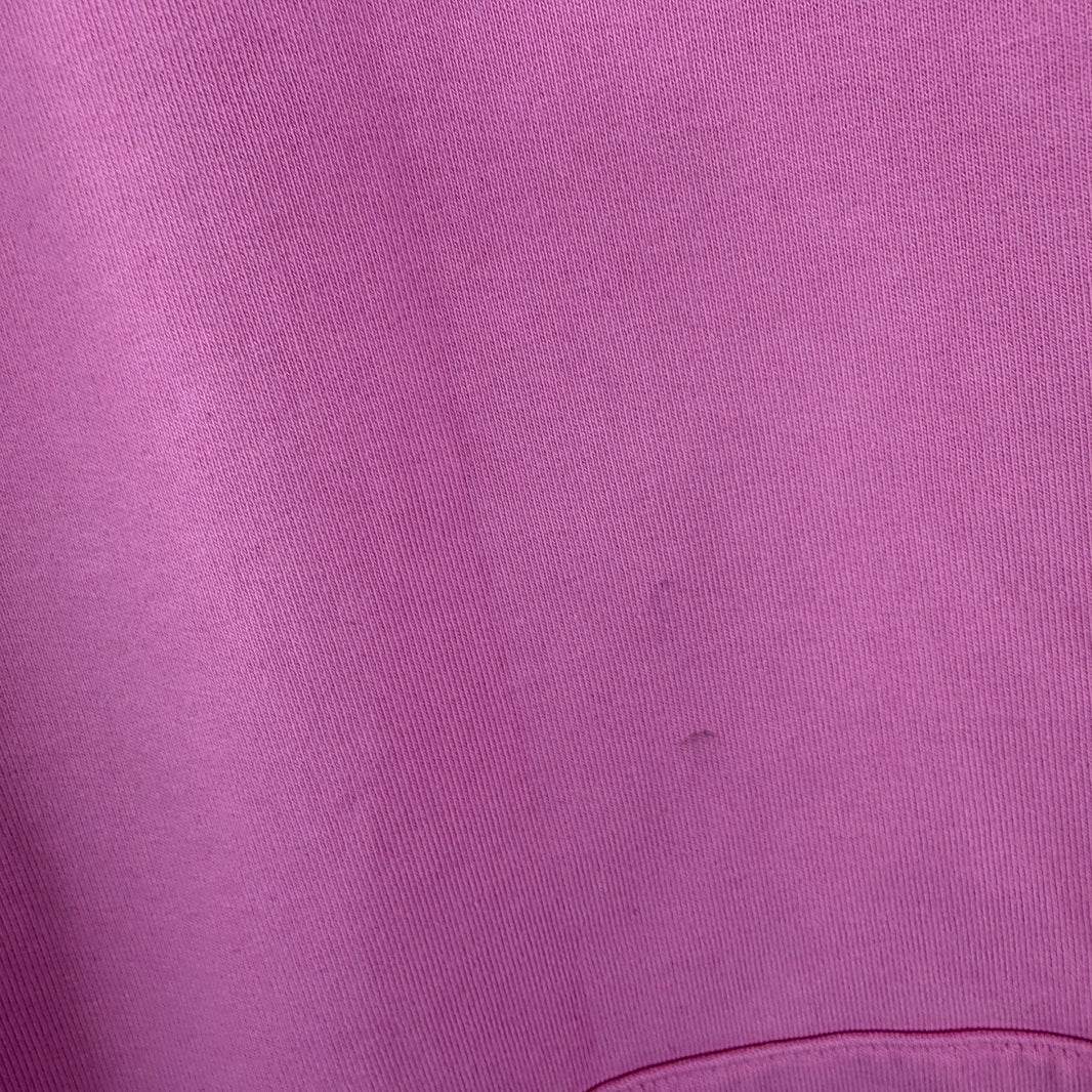 Balenciaga Pink Tonal Cracked Logo Hoodie