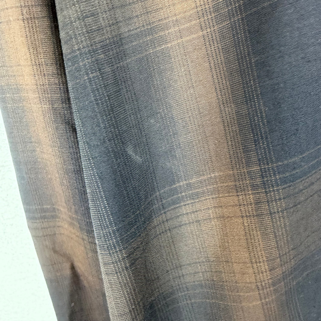 Aura Lee Plaid LS Button Up Shirt