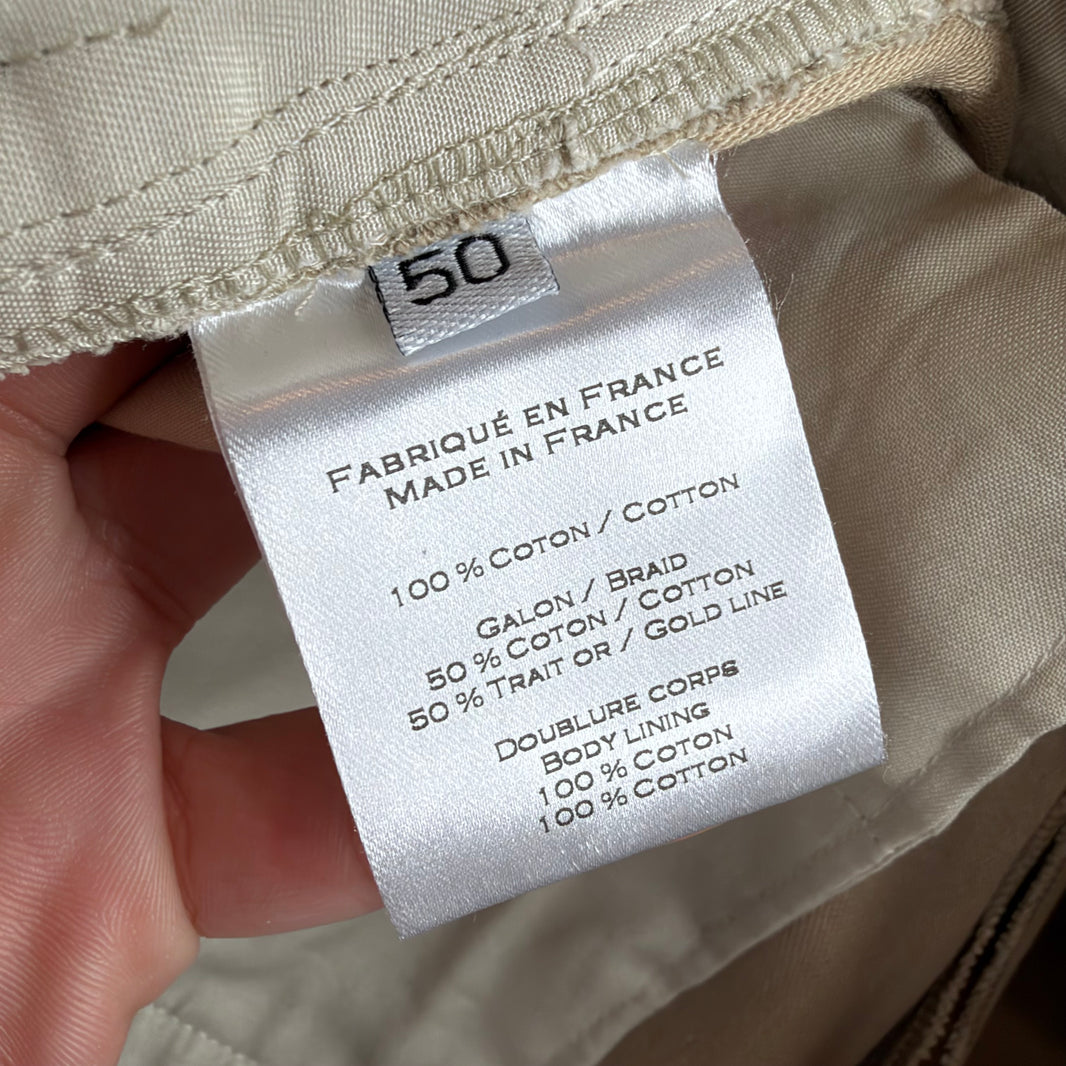 Balmain Gold Stripe Chinos