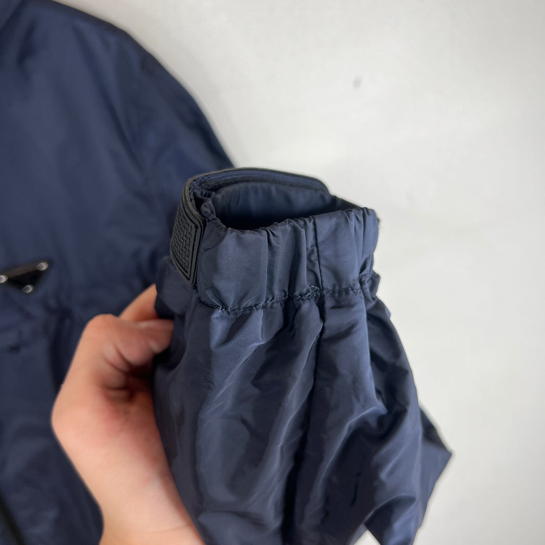 Prada Re-Nylon Hooded Windbreaker