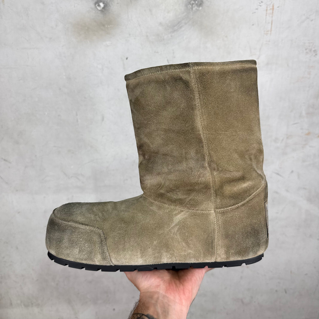 Balenciaga Grey Dumbo Booties