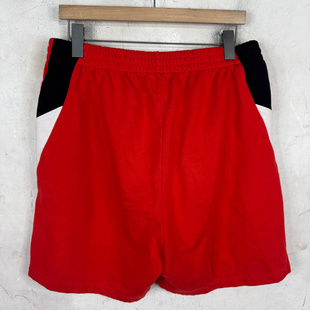 Balenciaga 3B Paneled Sweatshorts