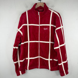Supreme Velour Grid Track Jacket