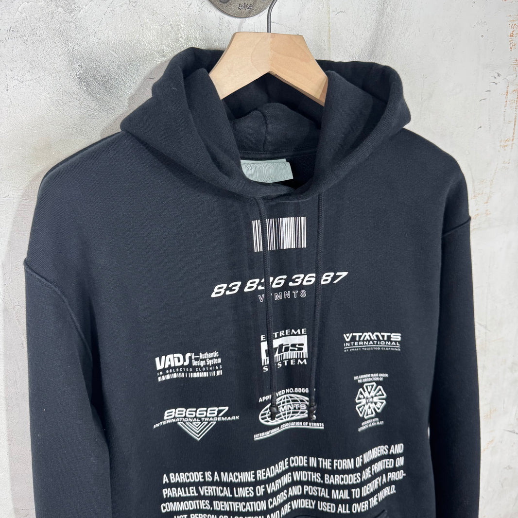 Vetements Multi Logo Subline Hoodie