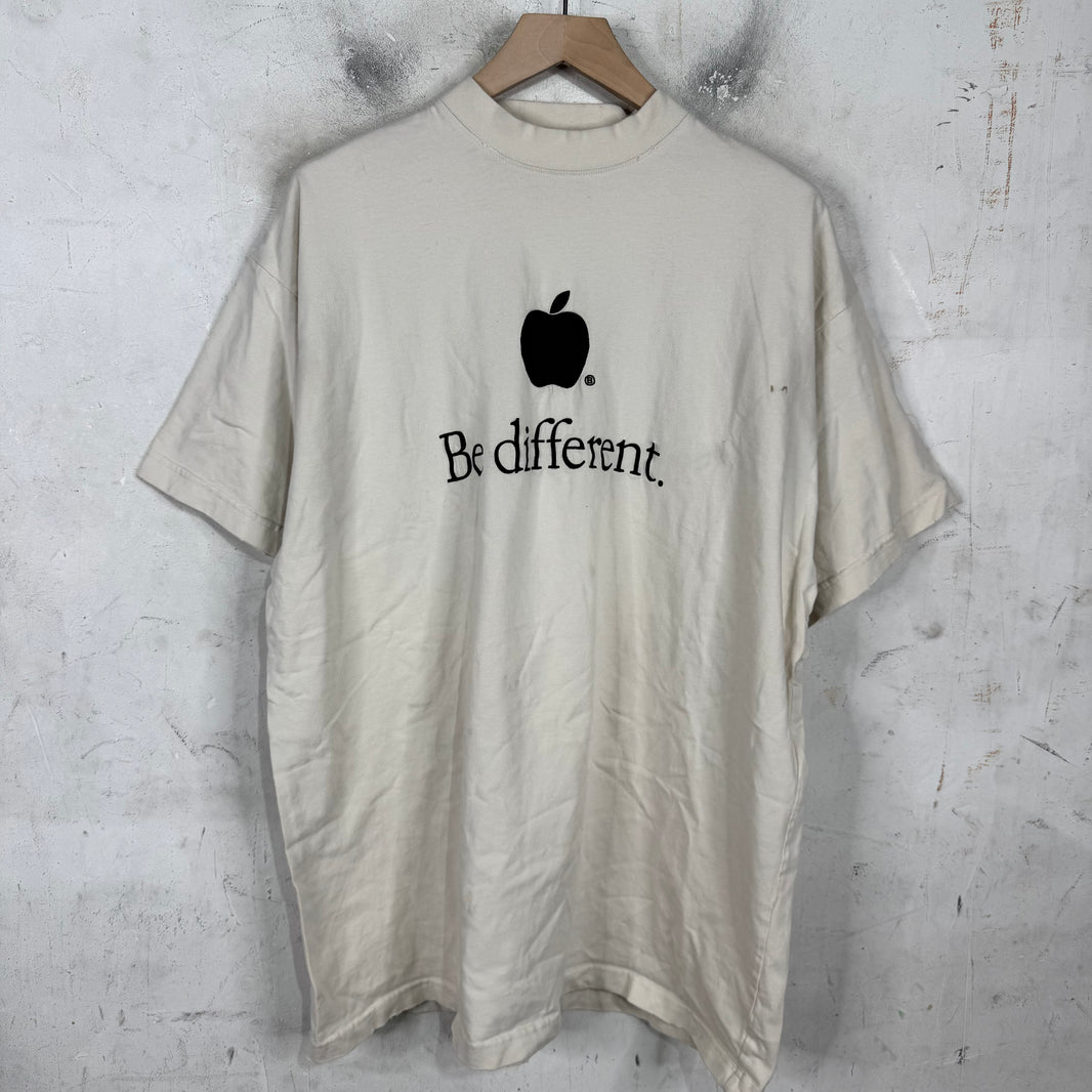 Balenciaga Be Different Apple T-Shirt
