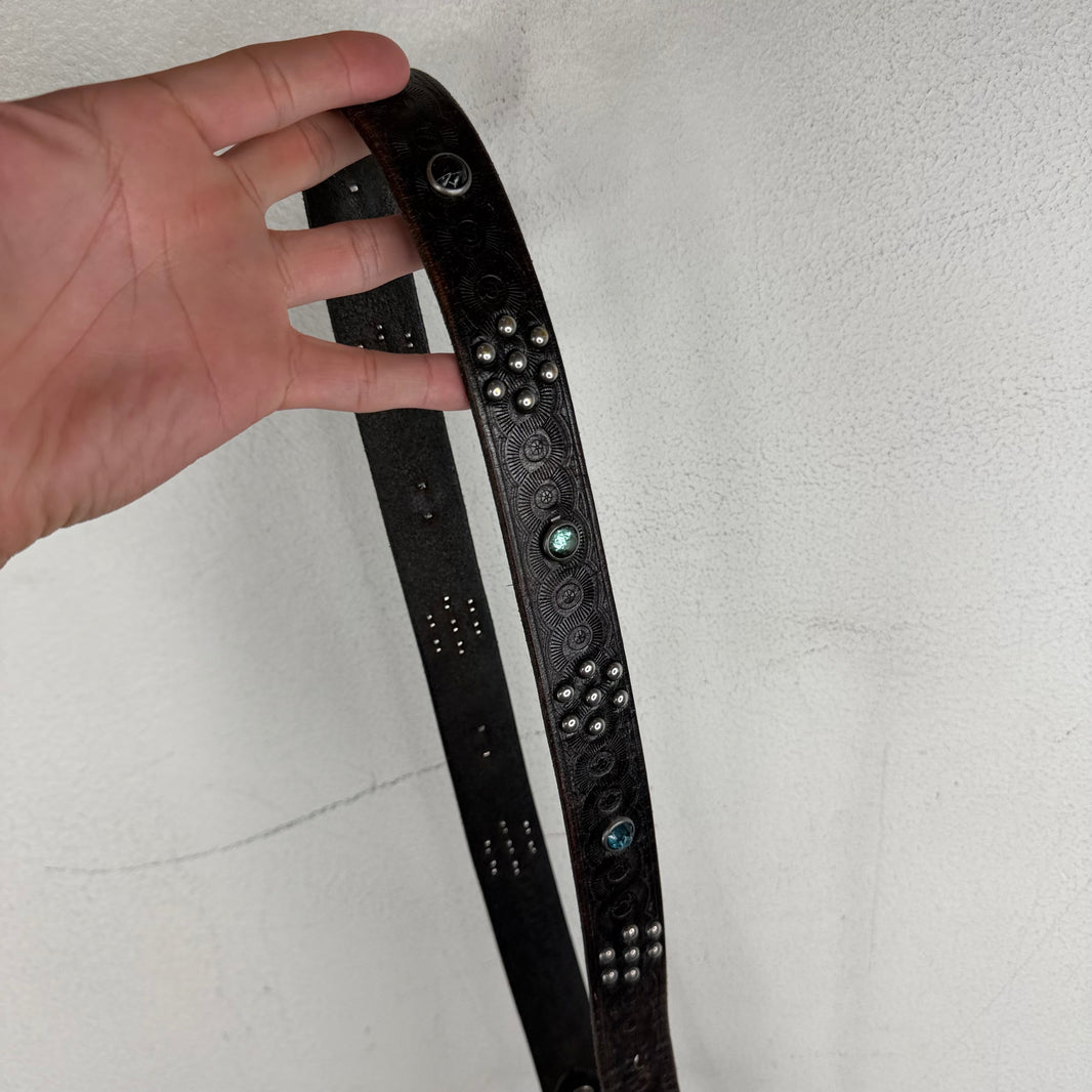 RRL Studded Leather Belt
