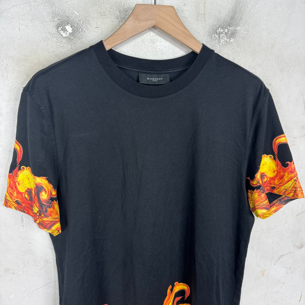 Givenchy Flames T-Shirt
