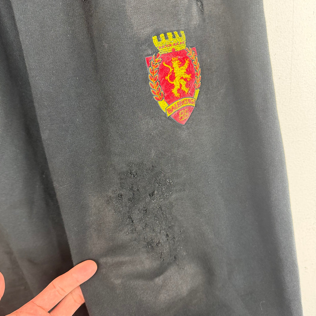Balenciaga Crest Mudded Sweatpants