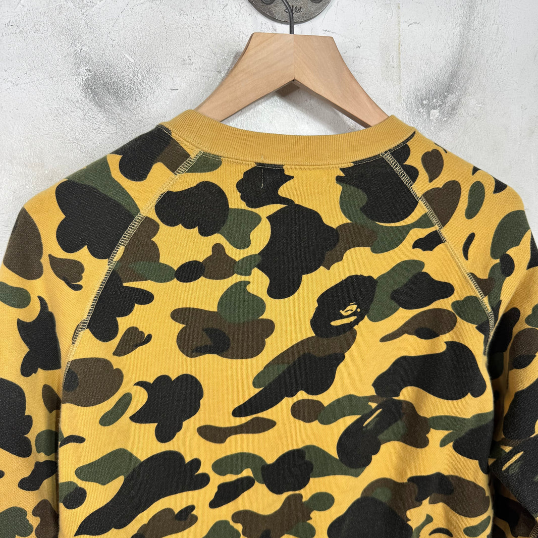 Bape Camo Shark Crewneck Sweater