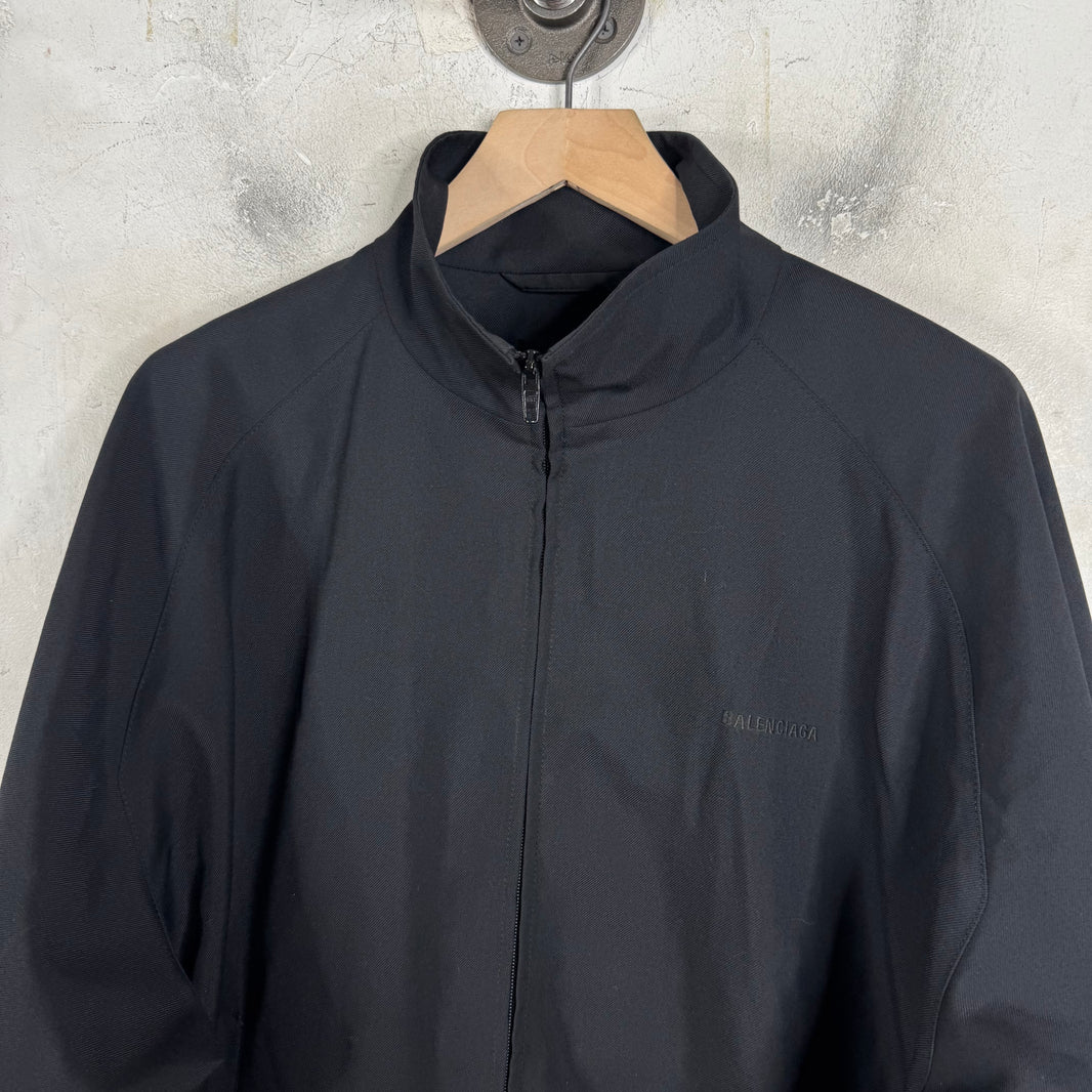Balenciaga Tonal Logo Track Jacket