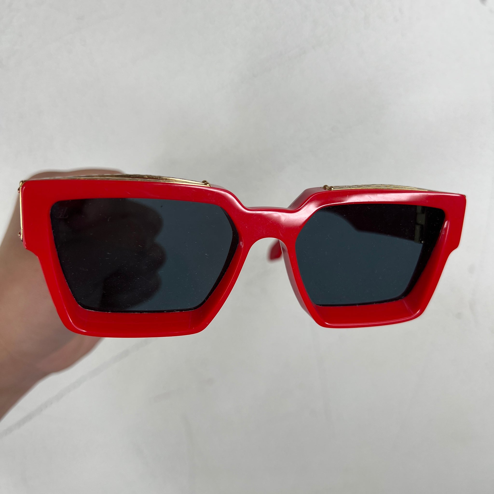 Louis Vuitton Red Millionaire Sunglasses