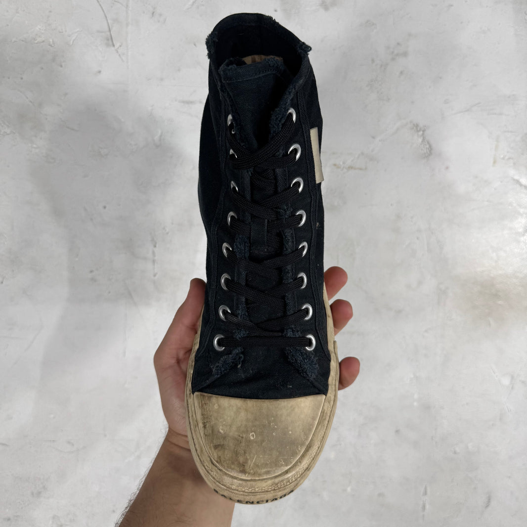 Balenciaga Distressed Paris Sneakers