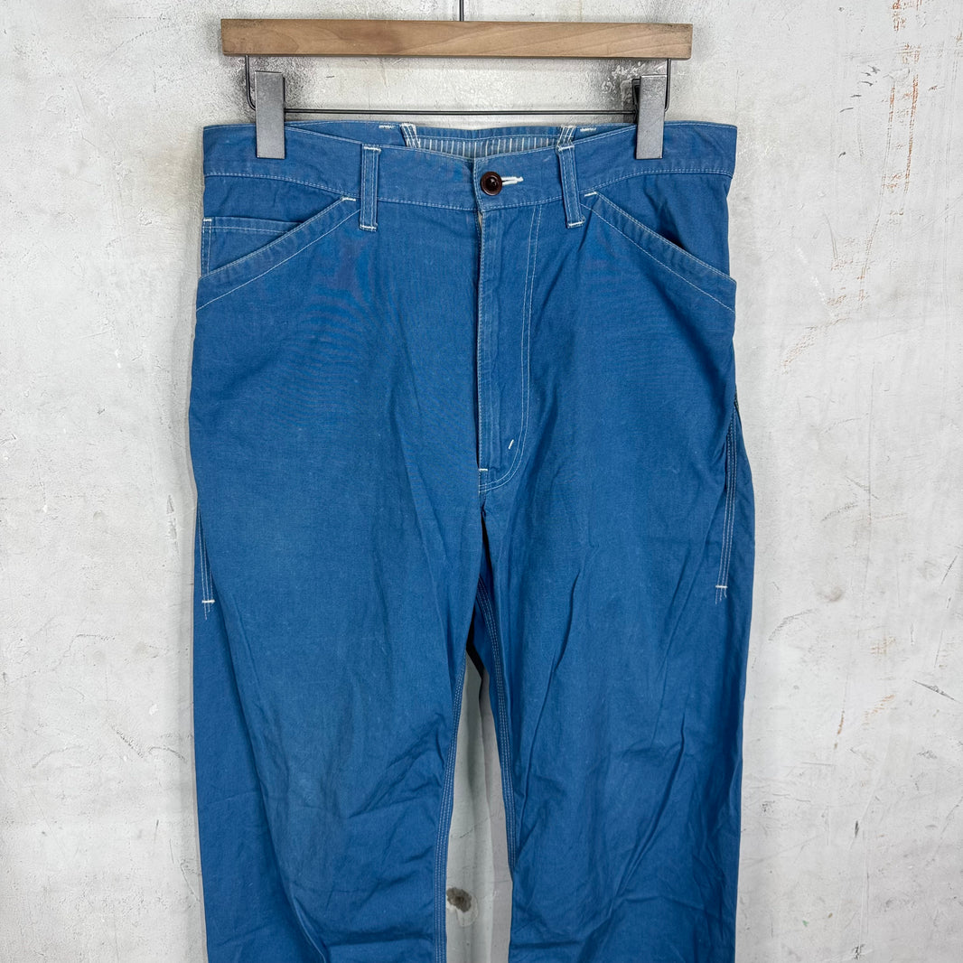 Junya Watanabe Two Tone Blue Work Pants