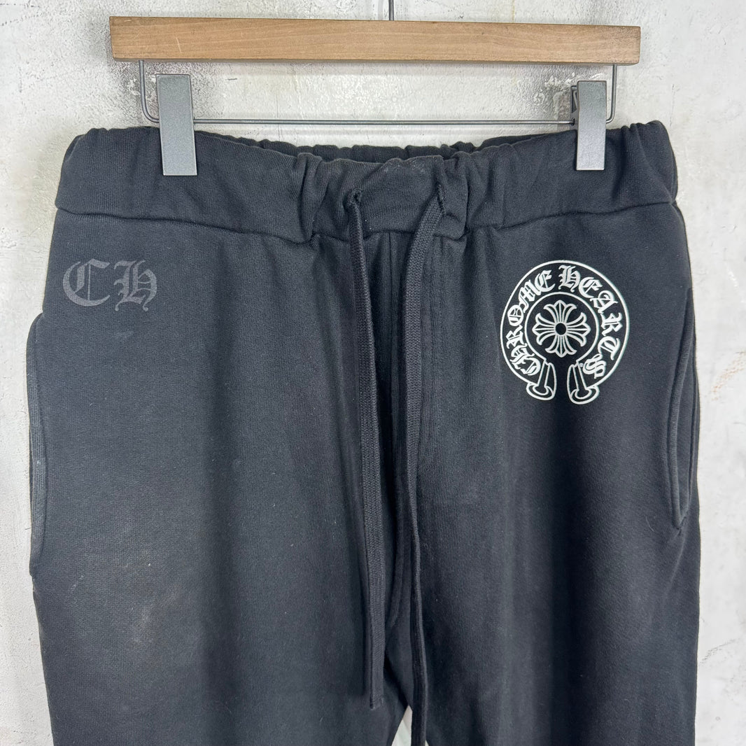 Chrome Hearts Horseshoe Script Sweatpants