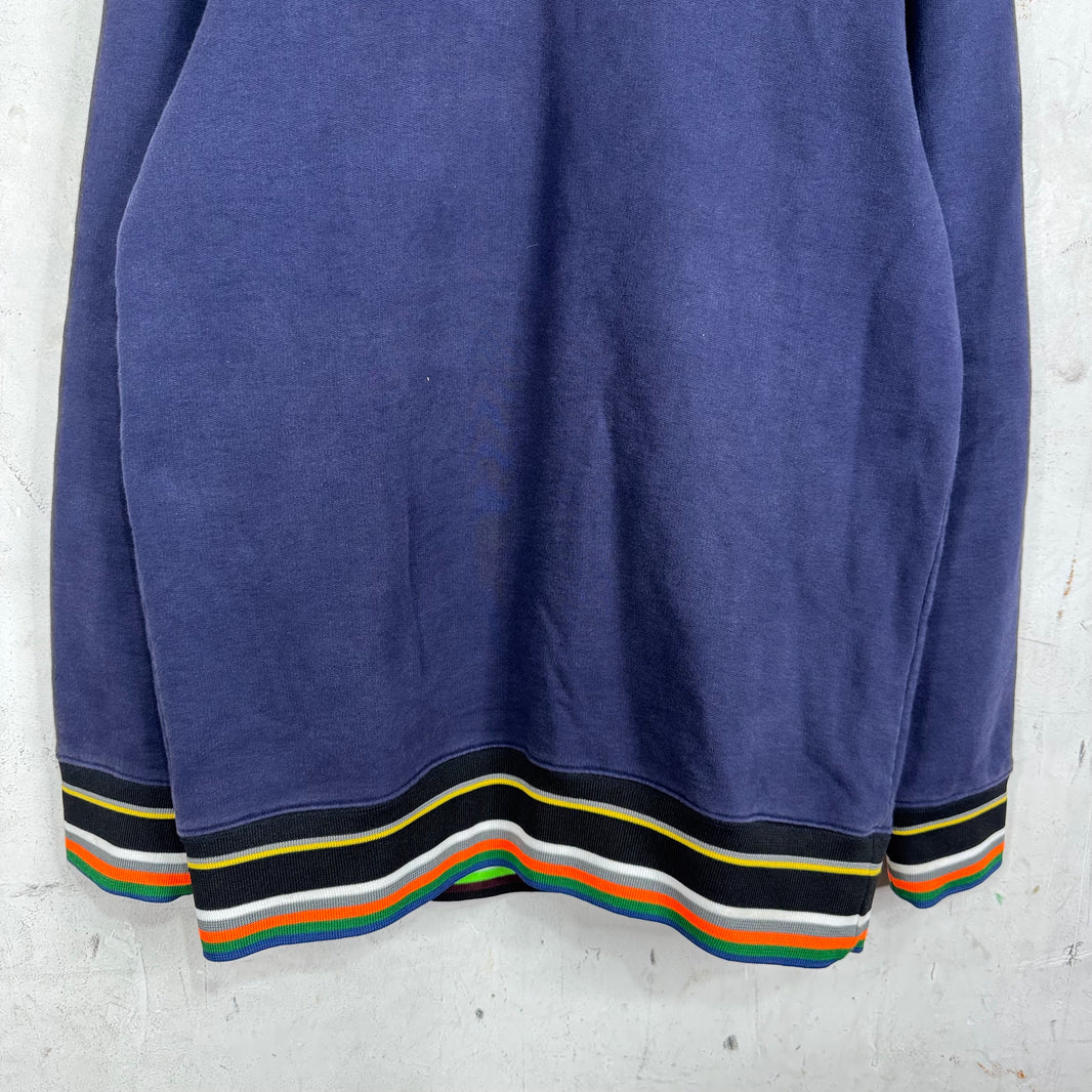 Raf Simons x Sterling Ruby Striped Cuff Crewneck