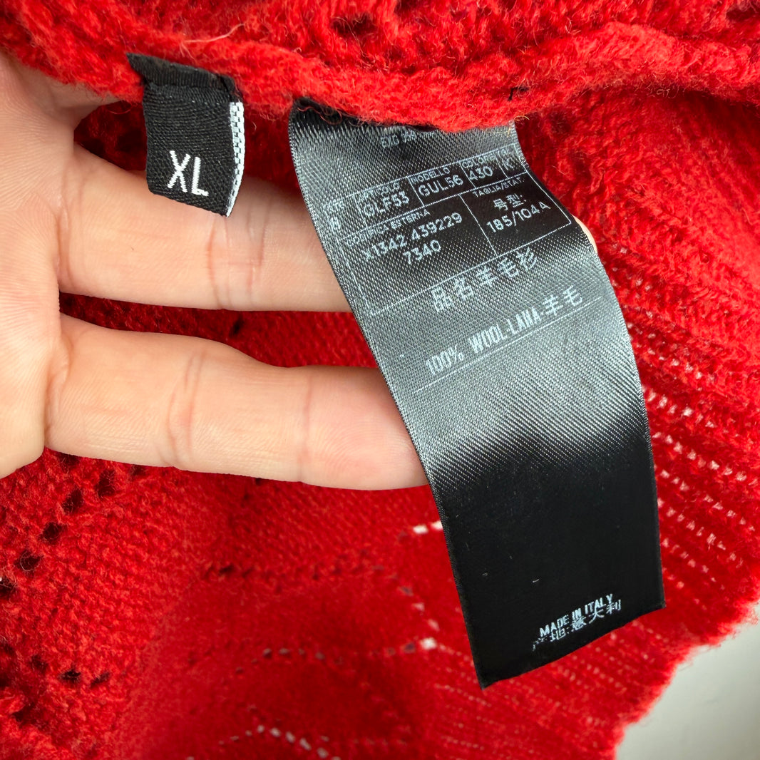 Gucci Color Blocked Cardigan