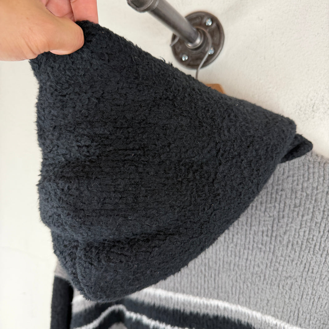 Balenciaga Sample 3B Logo Knit Hoodie