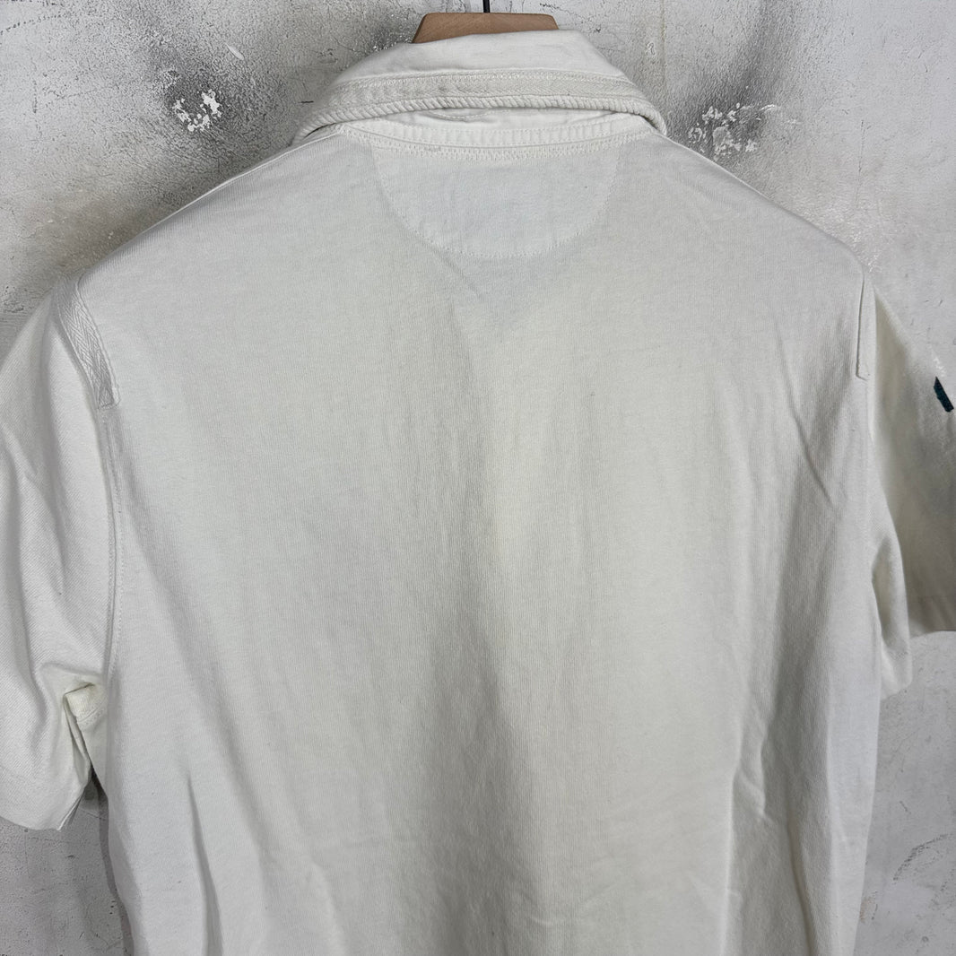 Ralph Lauren Paneled Big Pony Wooden Clasp Polo