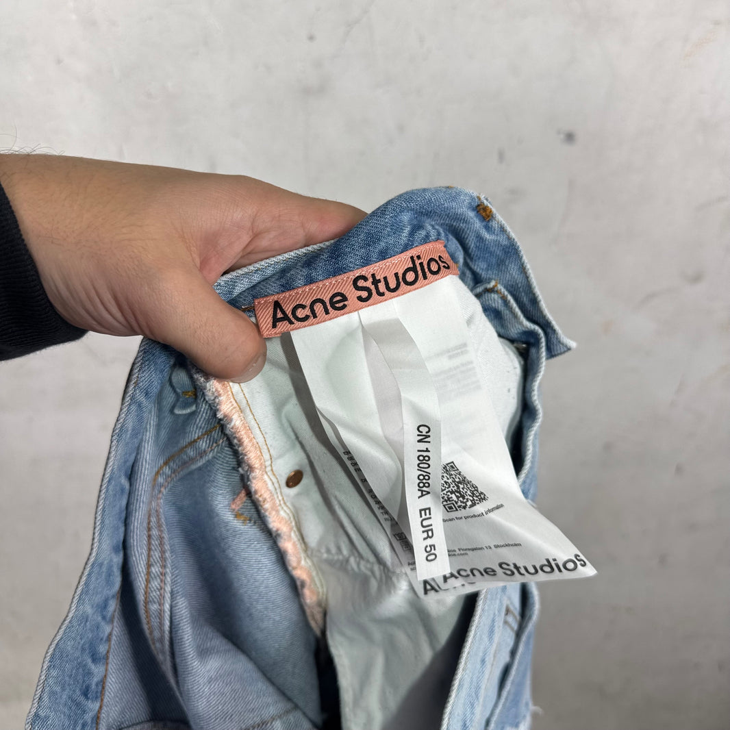 Acne Studios BNWT Lightwash Blue Baggy Jorts