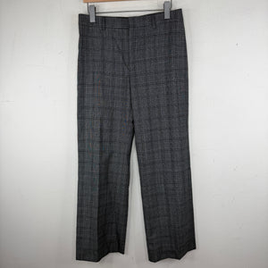 Celine Gray Plaid Trousers