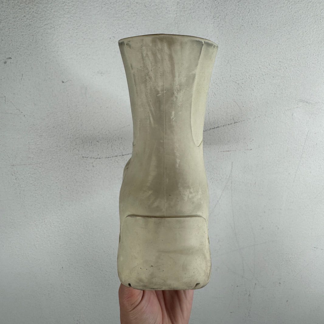 Bottega Veneta White Puddle Boots
