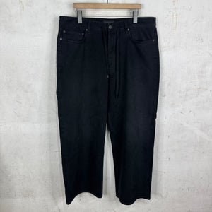 Balenciaga Drawstring Baggy Jeans