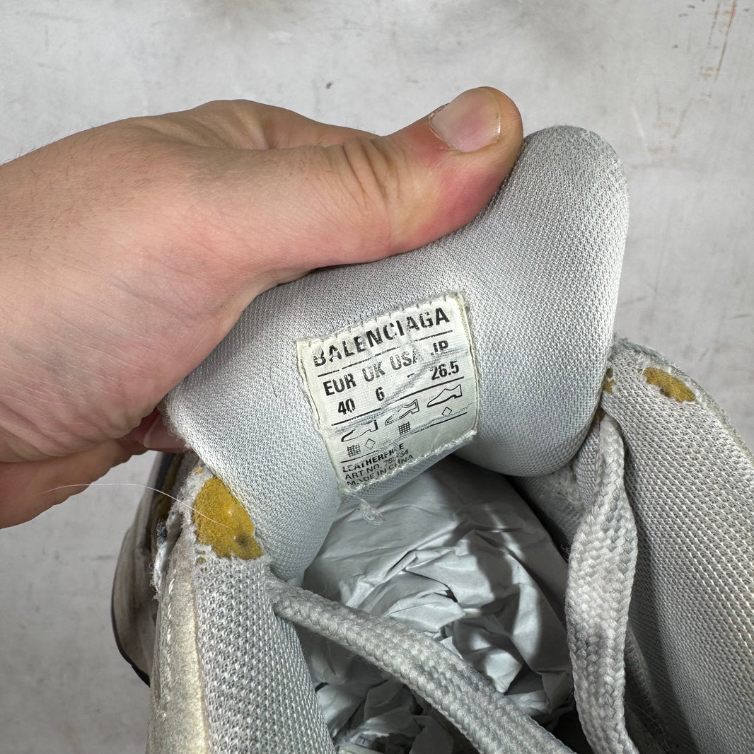Balenciaga Grey Cargo Sneakers