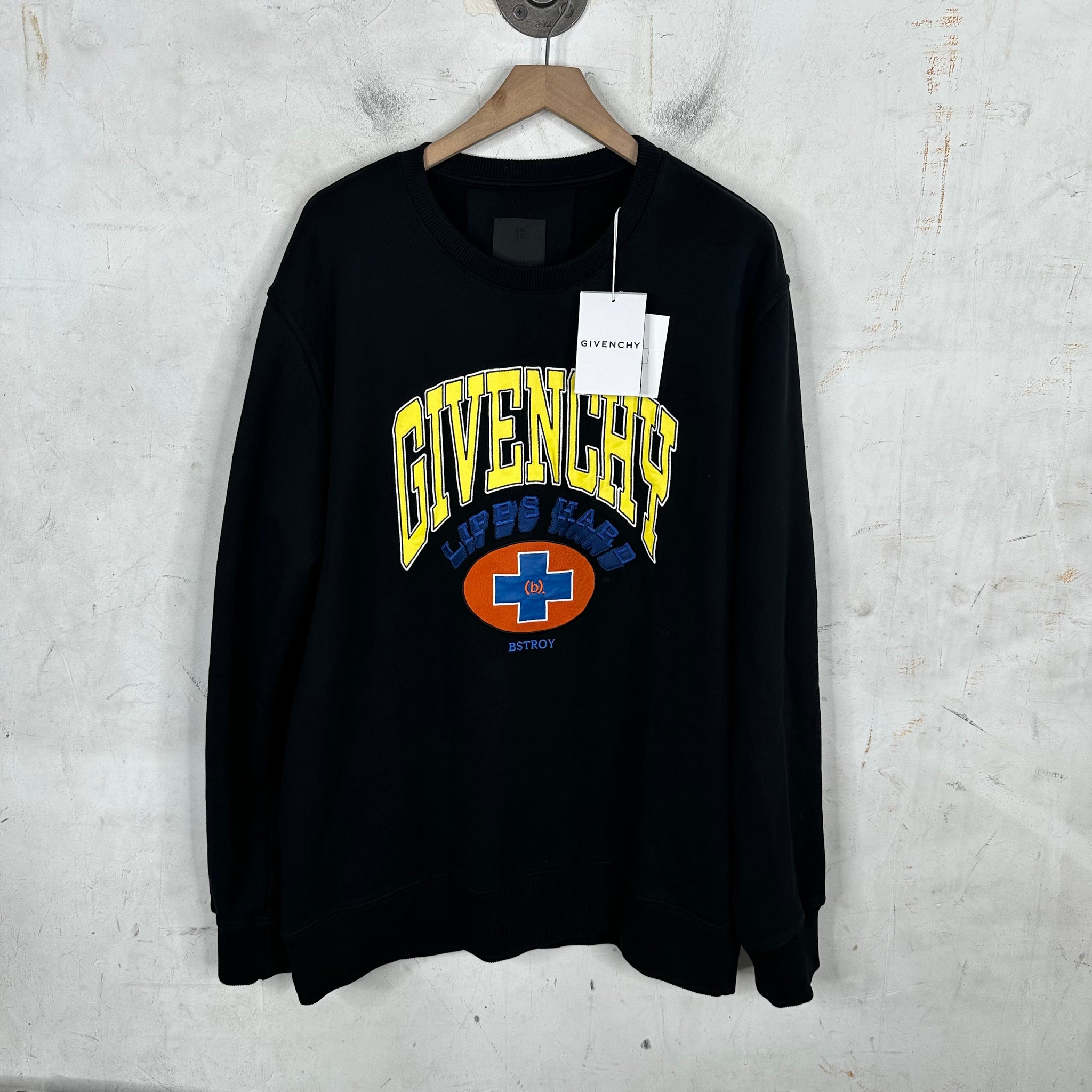 Givenchy BStroy Life’s Hard Crewneck