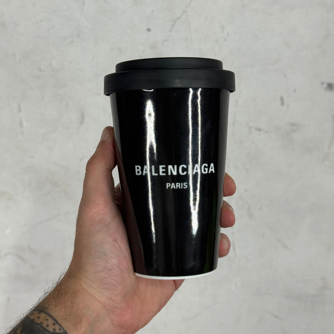Balenciaga Black Logo Cup