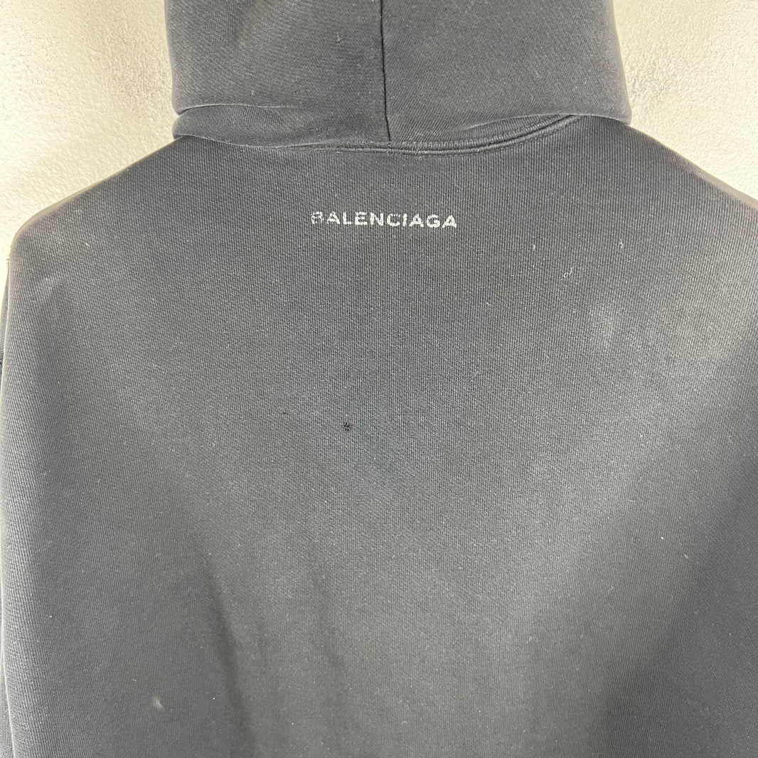 Balenciaga Smoked Archetype Paris Hoodie