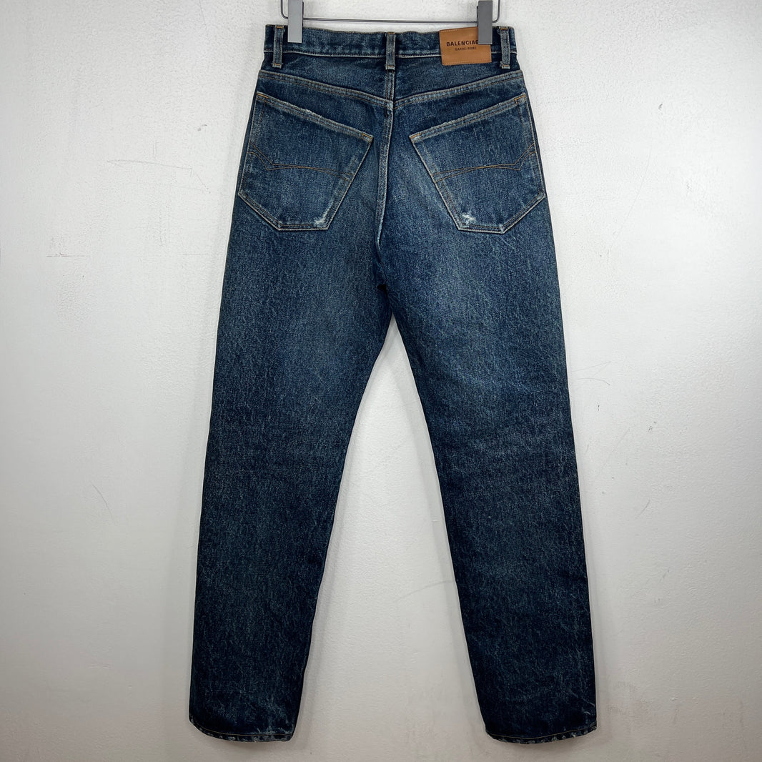 Balenciaga Garde Robe Heavy Denim Jeans