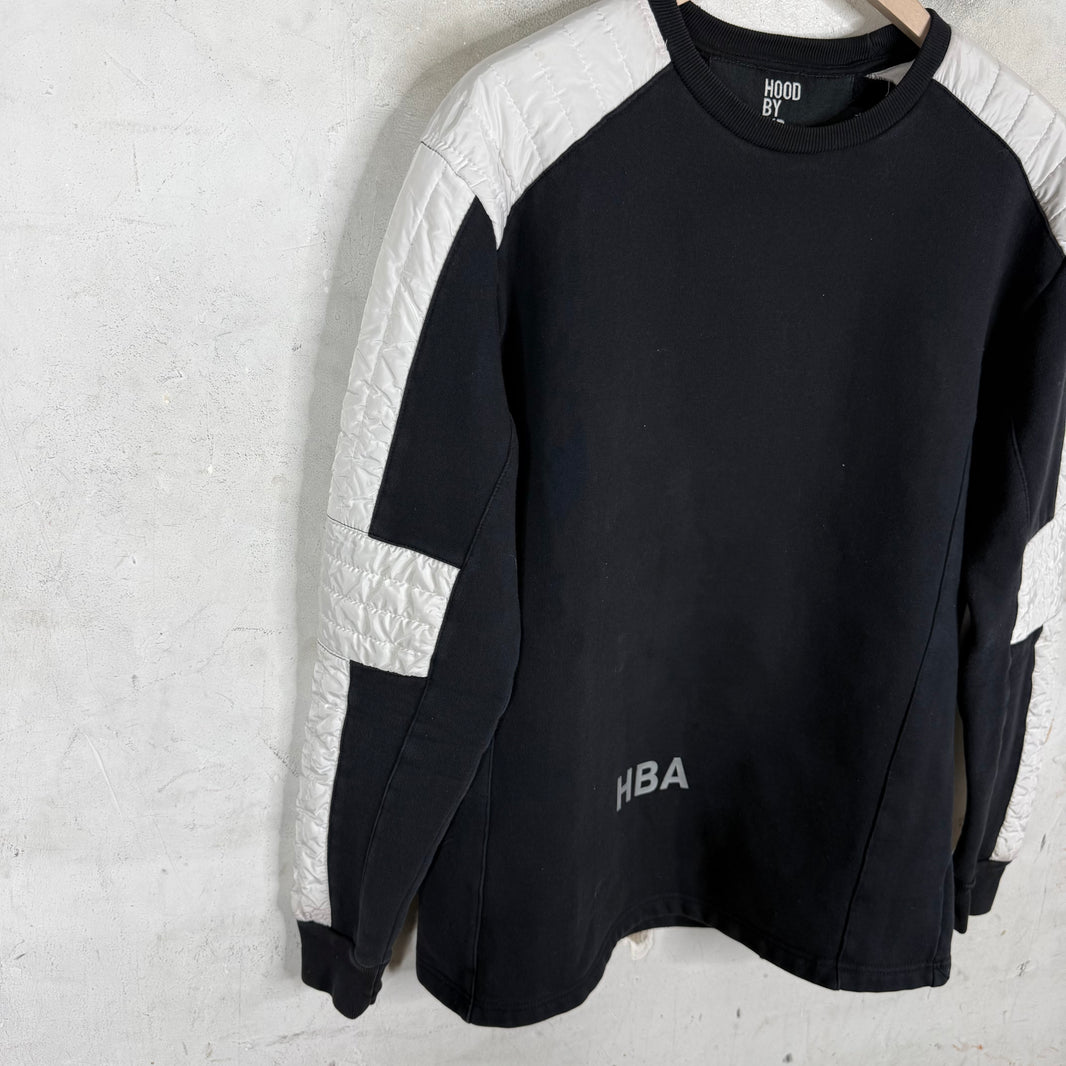 HBA Padded Stripe Crewneck