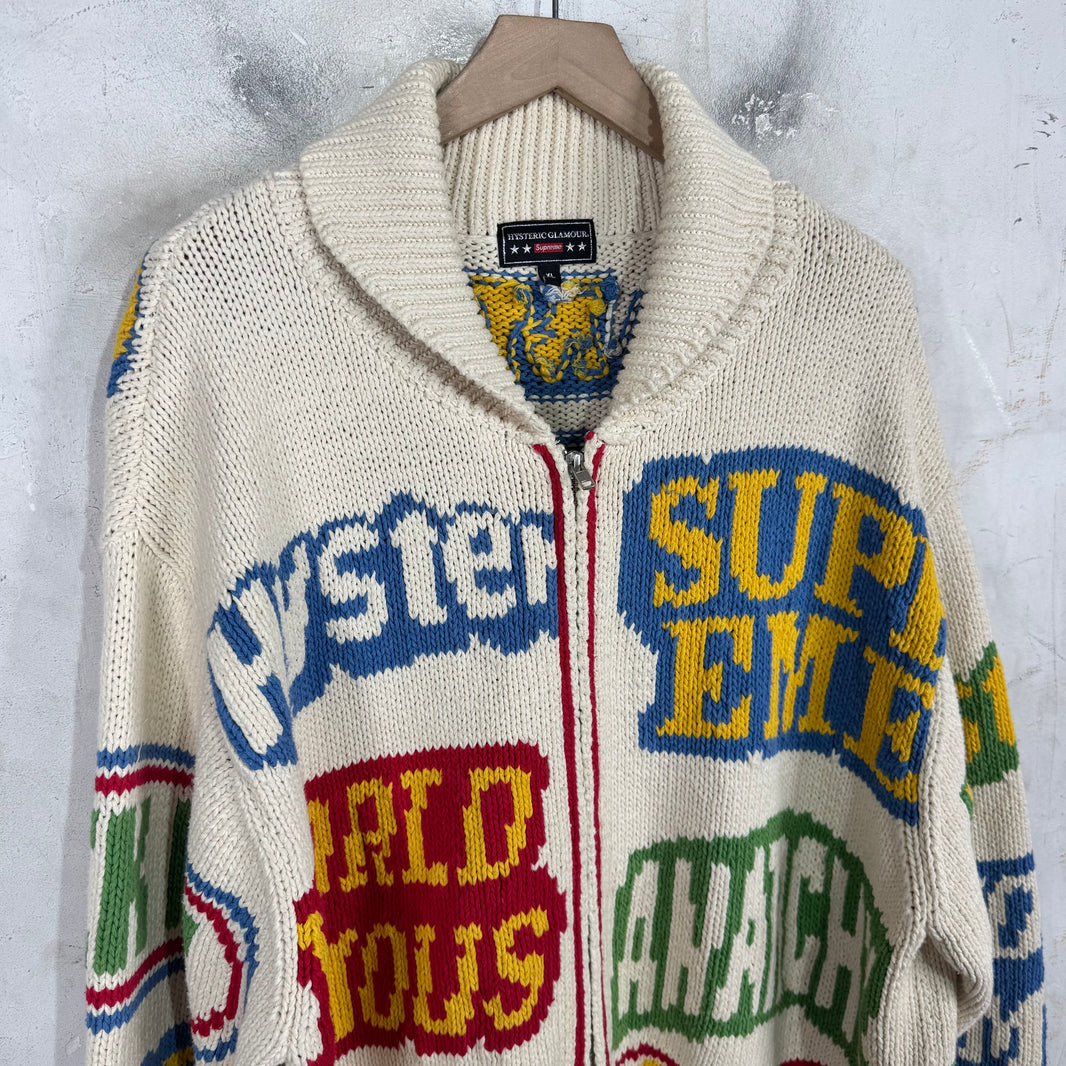 Supreme x Hysteric Glamour Cowichan Knit