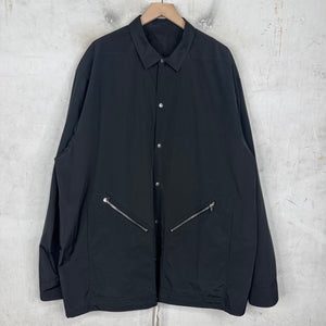 Rick Owens Hollywood Nylon Snap Jacke