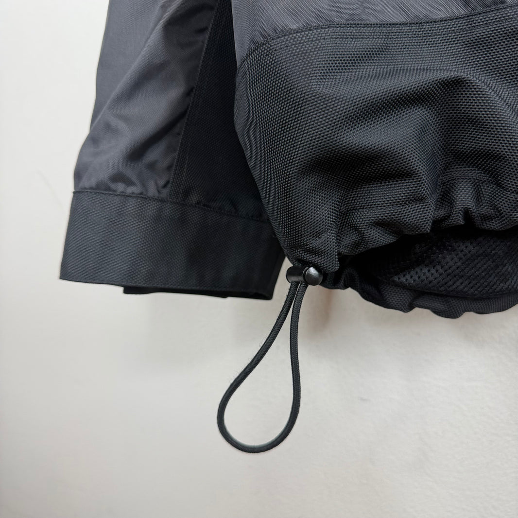 Balenciaga Nylon Spellout Anorak Jacket