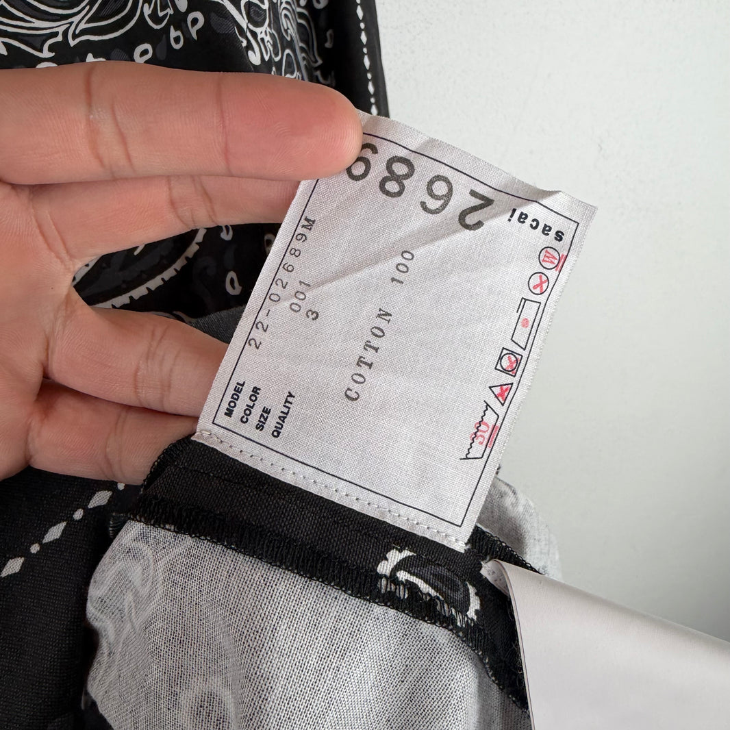 Sacai Paisley S/S Shirt