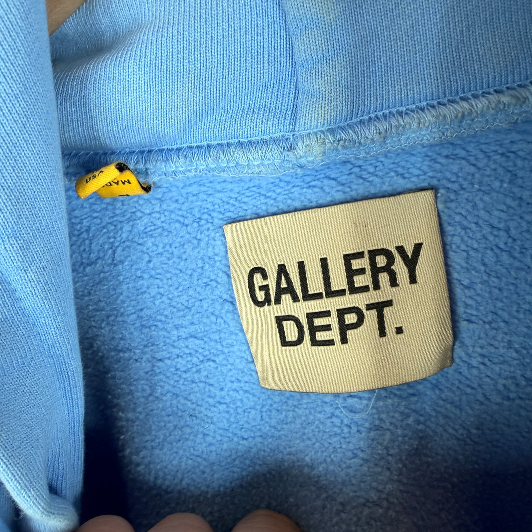 Gallery Dept Blue/Orange Logo Hoodie