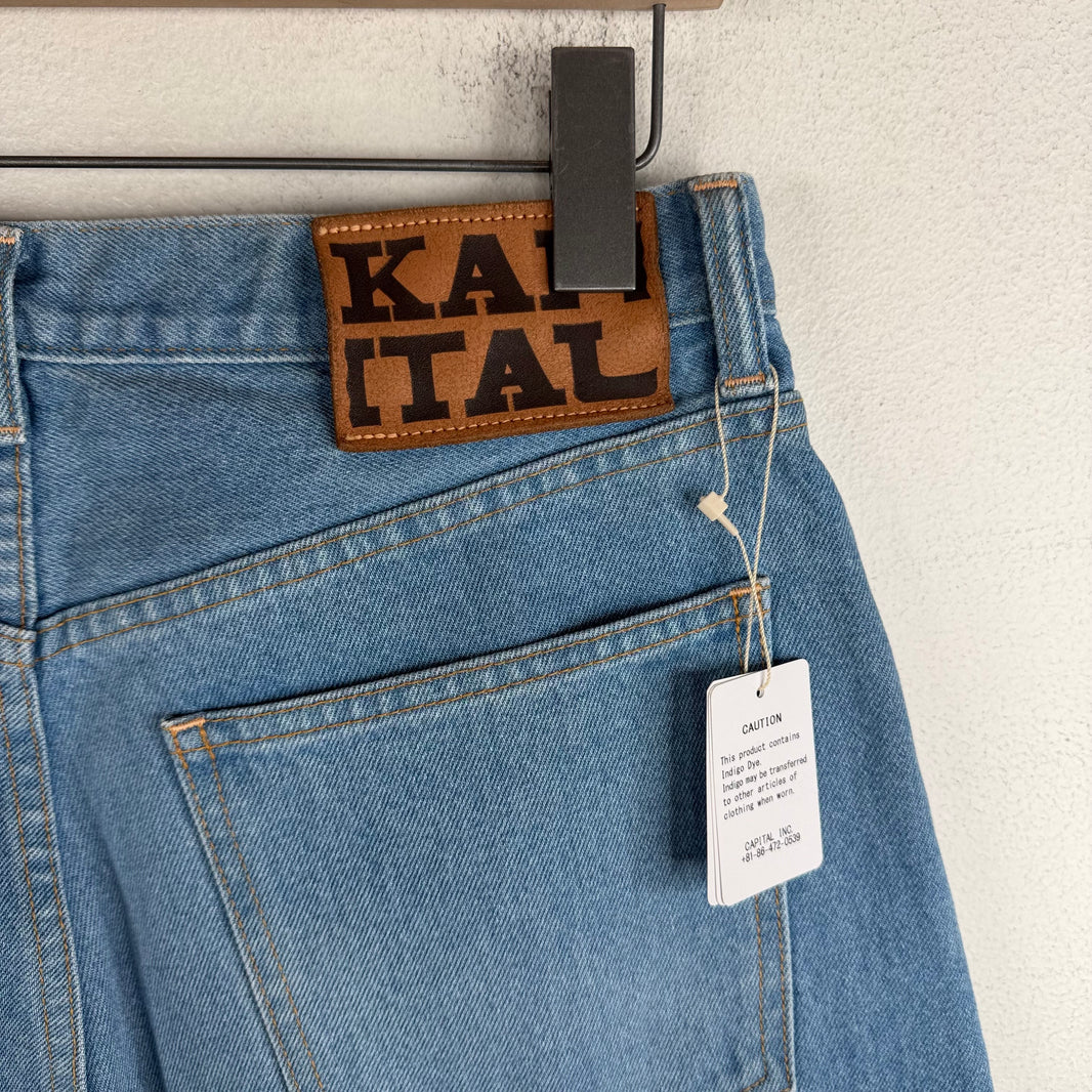 Kapital Baggy Light Blue Jeans